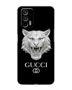 Чохол для Realme 7 з картинкою «Gucci — срібний лев»