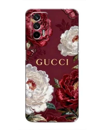 Чехол для Realme 7 с картинкой «Gucci — бордовые розы» Чехол для Realme 7 с картинкой «Gucci — бордовые розы»