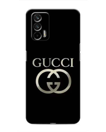 Чехол для Realme 7 с картинкой «Gucci — золото на черном» Чехол для Realme 7 с картинкой «Gucci — золото на черном»