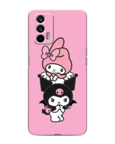 Чохол для Realme 7 з картинкою «My Melody та Kuromi» Чохол для Realme 7 з картинкою «My Melody та Kuromi»