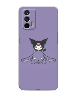 Чохол для Realme 7 з картинкою «Kuromi на ліловому фоні» Чохол для Realme 7 з картинкою «Kuromi на ліловому фоні»