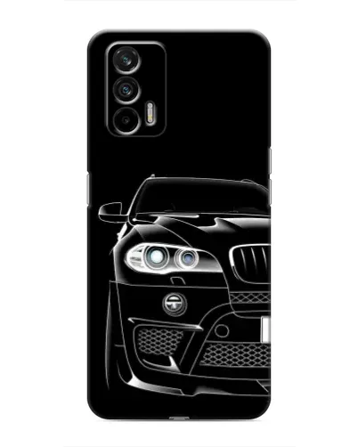 Чехол для Realme 7 с картинкой «Темный силуэт BMW» Чехол для Realme 7 с картинкой «Темный силуэт BMW»