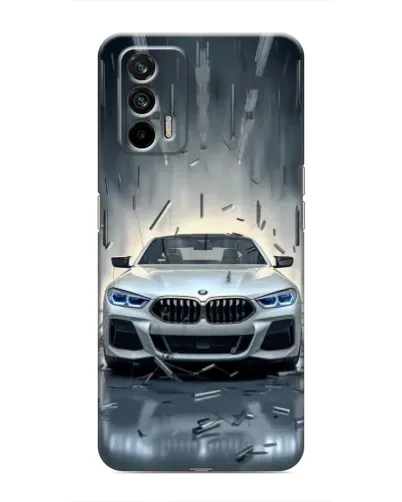 Чехол для Realme 7 с картинкой «BMW в свете фар» Чехол для Realme 7 с картинкой «BMW в свете фар»