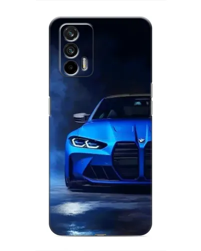 Чехол для Realme 7 с картинкой «Голубая BMW M4» Чехол для Realme 7 с картинкой «Голубая BMW M4»