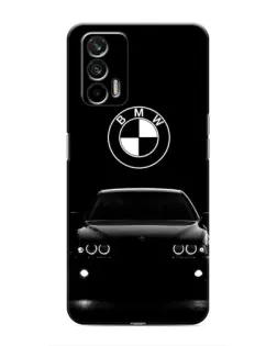 Чехол для Realme 7 с картинкой «BMW — взгляд из темноты»