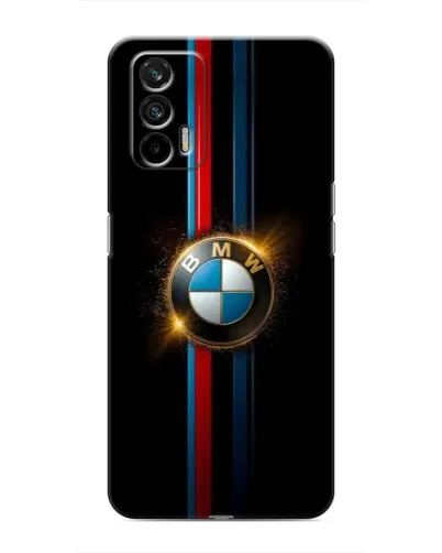 Чехол для Realme 7 с картинкой «BMW M-Power неон» Чехол для Realme 7 с картинкой «BMW M-Power неон»