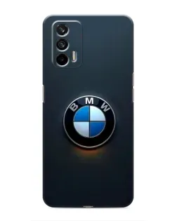 Чехол для Realme 7 с картинкой «Логотип BMW — минимализм»