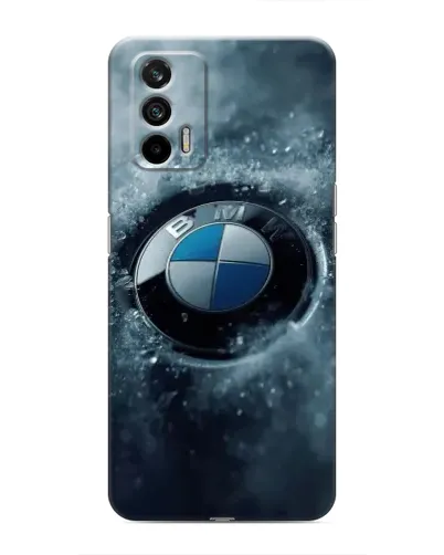 Чехол для Realme 7 с картинкой «Логотип BMW — лед» Чехол для Realme 7 с картинкой «Логотип BMW — лед»