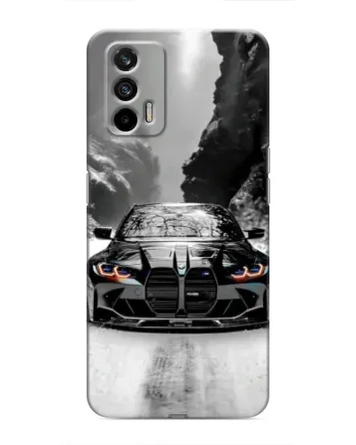 Чехол для Realme 7 с картинкой «BMW — акварельный дрифт» Чехол для Realme 7 с картинкой «BMW — акварельный дрифт»