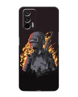 Чохол для Realme 7 з картинкою «PUBG — вогняний силует» Чохол для Realme 7 з картинкою «PUBG — вогняний силует»