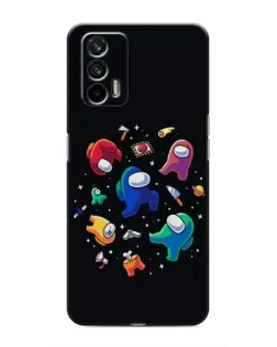 Чехол для Realme 7 с картинкой «Among Us космос» Чехол для Realme 7 с картинкой «Among Us космос»