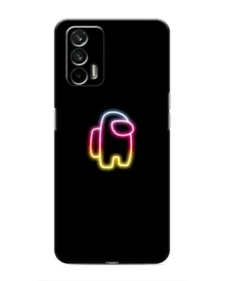 Чехол для Realme 7 с картинкой «Among Us градиент» Чехол для Realme 7 с картинкой «Among Us градиент»
