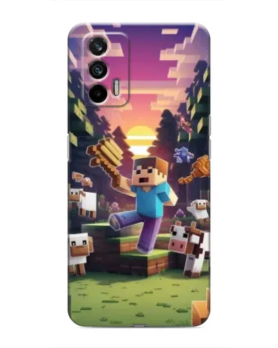 Чохол для Realme 7 з картинкою «Стів на фермі»