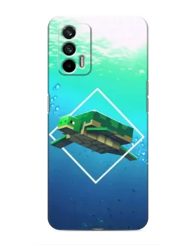 Чохол для Realme 7 з картинкою «Черепаха Minecraft» Чохол для Realme 7 з картинкою «Черепаха Minecraft»