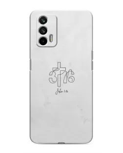 Чохол для Realme 7 з картинкою «Івана 3:16 Хрест» Чохол для Realme 7 з картинкою «Івана 3:16 Хрест»