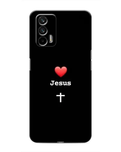Чохол для Realme 7 з картинкою «Серце - Jesus»