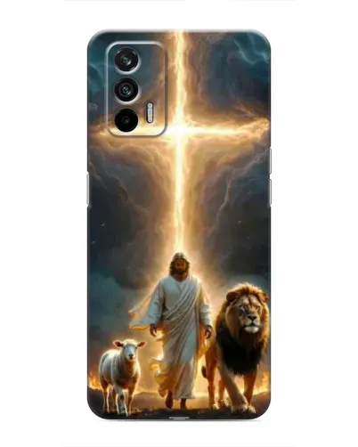 Чохол для Realme 7 з картинкою «Лев Юди та Світло»