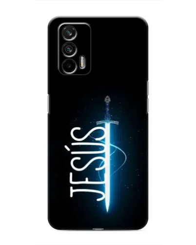 Чохол для Realme 7 з картинкою «Меч Духа Jesus»