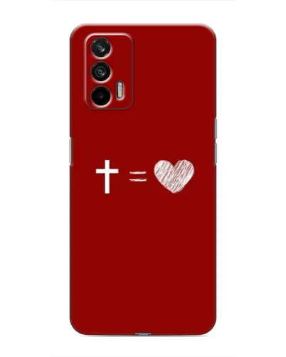 Чехол для Realme 7 с картинкой «Уравнение любви» Чехол для Realme 7 с картинкой «Уравнение любви»