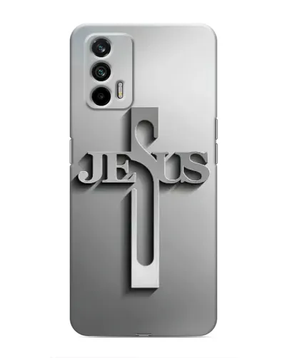 Чехол для Realme 7 с картинкой «Металлический крест Jesus» Чехол для Realme 7 с картинкой «Металлический крест Jesus»