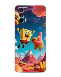 Чохол для Realme 7 з картинкою «Космічний фастфуд» Чохол для Realme 7 з картинкою «Космічний фастфуд»