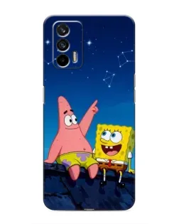 Чохол для Realme 7 з картинкою «Губка Боб та Патрік вночі» Чохол для Realme 7 з картинкою «Губка Боб та Патрік вночі»