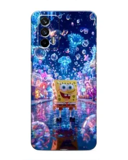 Чохол для Realme 7 з картинкою «Неоновий океан»