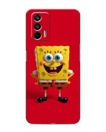 Чохол для Realme 7 з картинкою «Спанч Боб на червоному» Чохол для Realme 7 з картинкою «Спанч Боб на червоному»