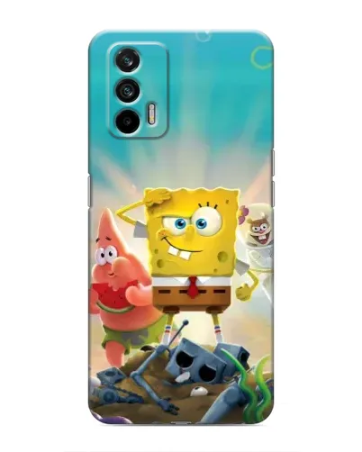 Чохол для Realme 7 з картинкою «Спанч Боб переможець» Чохол для Realme 7 з картинкою «Спанч Боб переможець»
