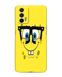 Чехол для Realme 7 с картинкой «Минималистичный Спанч Боб»
