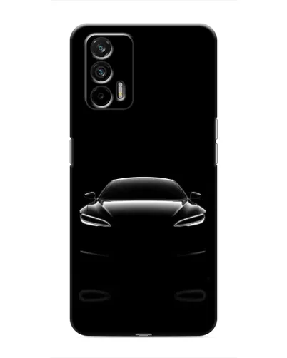 Чохол для Realme 7 з картинкою «Силует Tesla Night» Чохол для Realme 7 з картинкою «Силует Tesla Night»