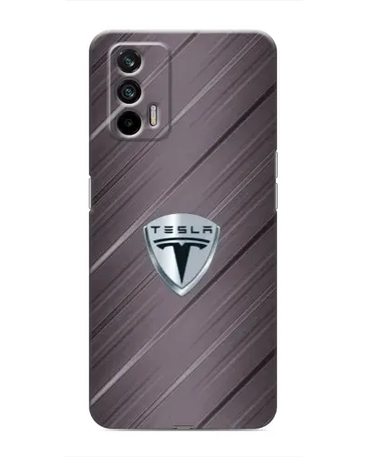 Чохол для Realme 7 з картинкою «Металева текстура Tesla» Чохол для Realme 7 з картинкою «Металева текстура Tesla»