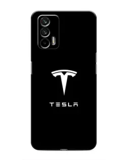Чохол для Realme 7 з картинкою «Tesla White Logo» Чохол для Realme 7 з картинкою «Tesla White Logo»