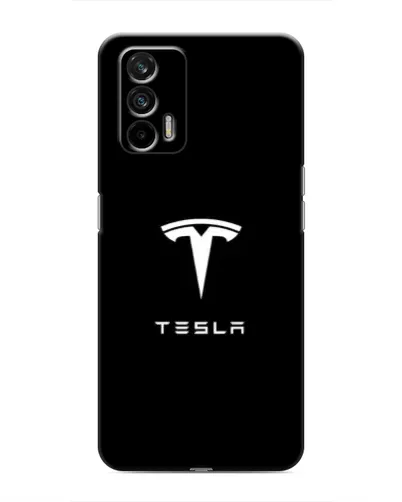 Чохол для Realme 7 з картинкою «Tesla White Logo» Чохол для Realme 7 з картинкою «Tesla White Logo»