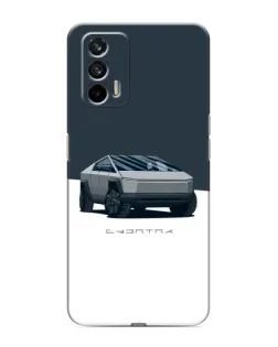 Чохол для Realme 7 з картинкою «Сріблястий Cybertruck Tesla» Чохол для Realme 7 з картинкою «Сріблястий Cybertruck Tesla»