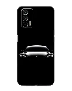 Чохол для Realme 7 з картинкою «Фари Tesla Night» Чохол для Realme 7 з картинкою «Фари Tesla Night»