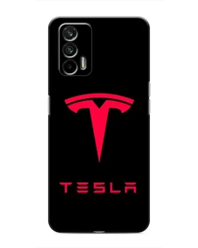 Чохол для Realme 7 з картинкою «Tesla Red Logo» Чохол для Realme 7 з картинкою «Tesla Red Logo»