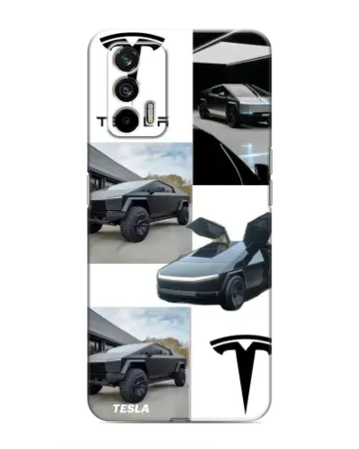 Чохол для Realme 7 з картинкою «Колаж Cybertruck Tesla» Чохол для Realme 7 з картинкою «Колаж Cybertruck Tesla»