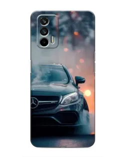 Чохол для Realme 7 з картинкою «Mercedes — нічне місто»