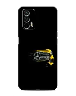 Чехол для Realme 7 с картинкой «Mercedes — ретро стиль»