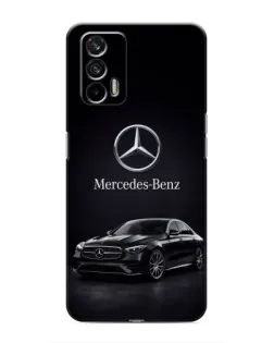 Чехол для Realme 7 с картинкой «Mercedes — решетка радиатора»