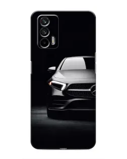Чехол для Realme 7 с картинкой «Свет фар Mercedes»