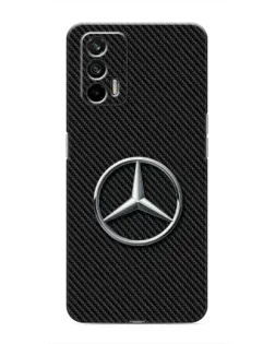 Чехол для Realme 7 с картинкой «Карбоновый Mercedes стиль»