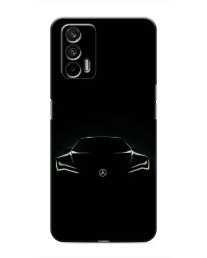 Чехол для Realme 7 с картинкой «Mercedes — силуэт авто» Чехол для Realme 7 с картинкой «Mercedes — силуэт авто»