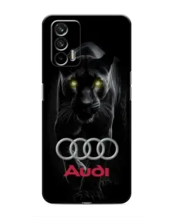 Чохол для Realme 7 з картинкою «Пантера та Audi» Чохол для Realme 7 з картинкою «Пантера та Audi»