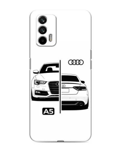 Чохол для Realme 7 з картинкою «Audi — контрастний дизайн» Чохол для Realme 7 з картинкою «Audi — контрастний дизайн»