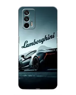 Чехол для Realme 7 с картинкой «Классическая надпись Lamborghini» Чехол для Realme 7 с картинкой «Классическая надпись Lamborghini»