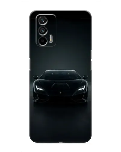 Чехол для Realme 7 с картинкой «Черный Lamborghini Aventador» Чехол для Realme 7 с картинкой «Черный Lamborghini Aventador»