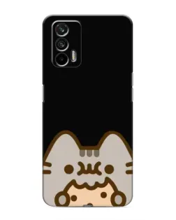 Чохол для Realme 7 з картинкою «Пушин на чорному»
