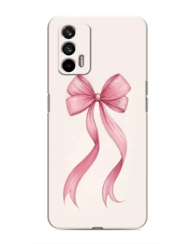 Чохол для Realme 7 з картинкою «Рожевий бант»